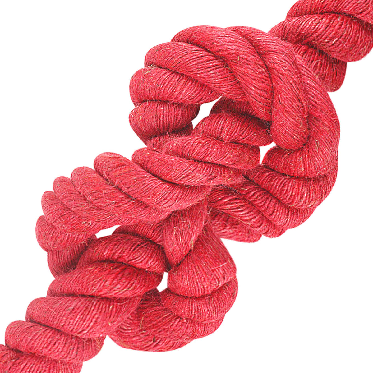 vidaXL Jute Rope 60 mm Red 100% Tossa jute 4