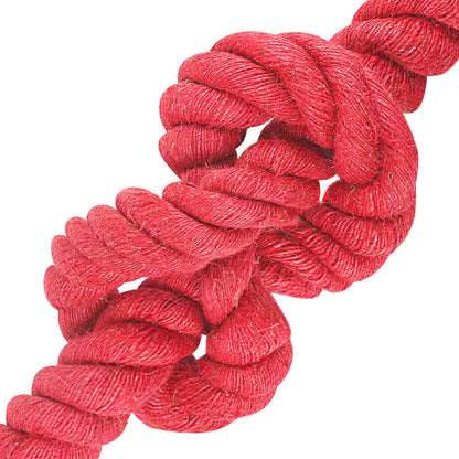 vidaXL Jute Rope 60 mm Red 100% Tossa jute 4