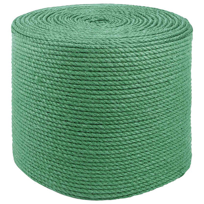 vidaXL 4 mm Green 100% Tossa jute 2