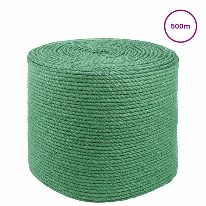 vidaXL 4 mm Green 100% Tossa jute 3