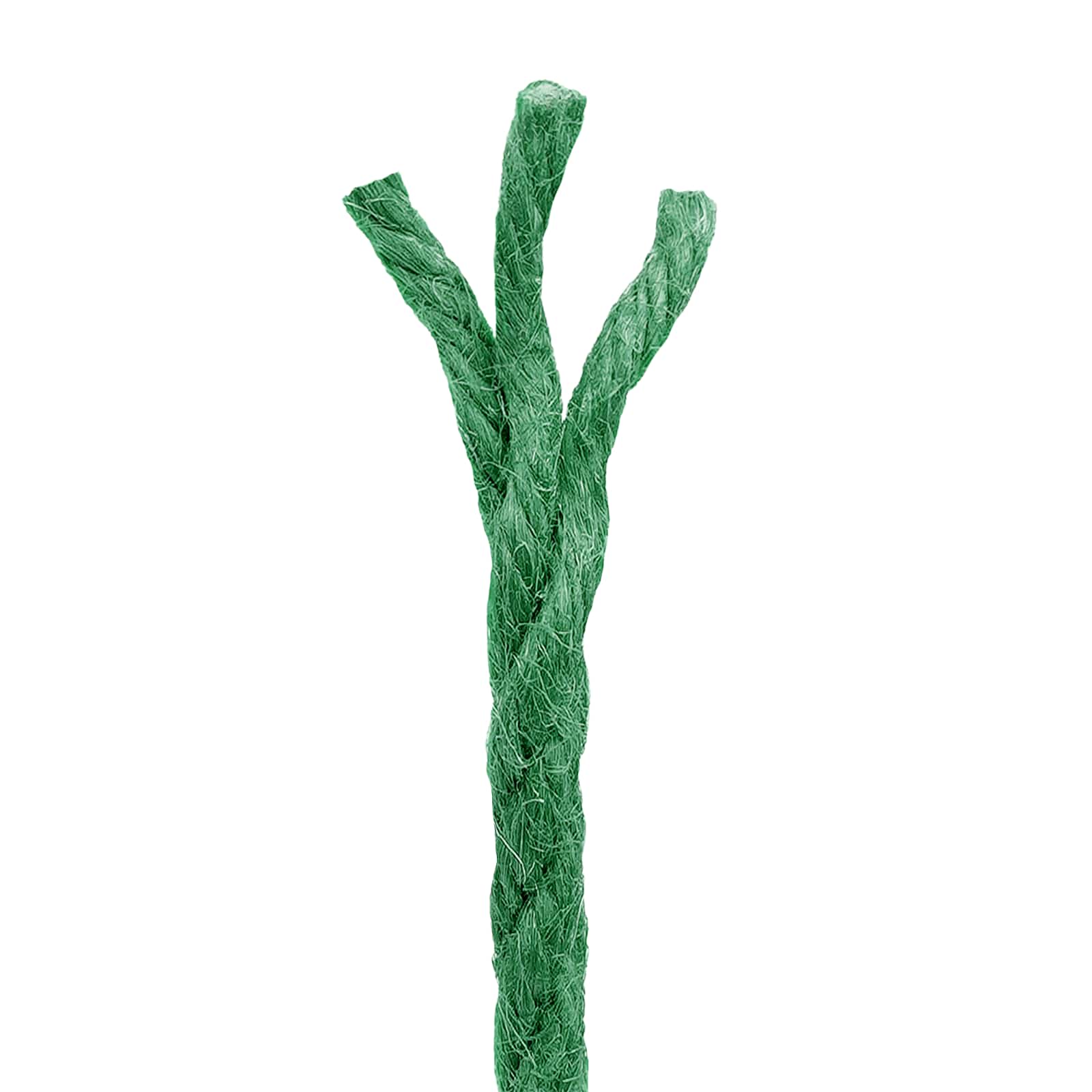 vidaXL Jute Rope 6 mm Green 100% Tossa jute 5