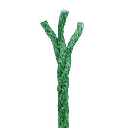 vidaXL Jute Rope 6 mm Green 100% Tossa jute 5