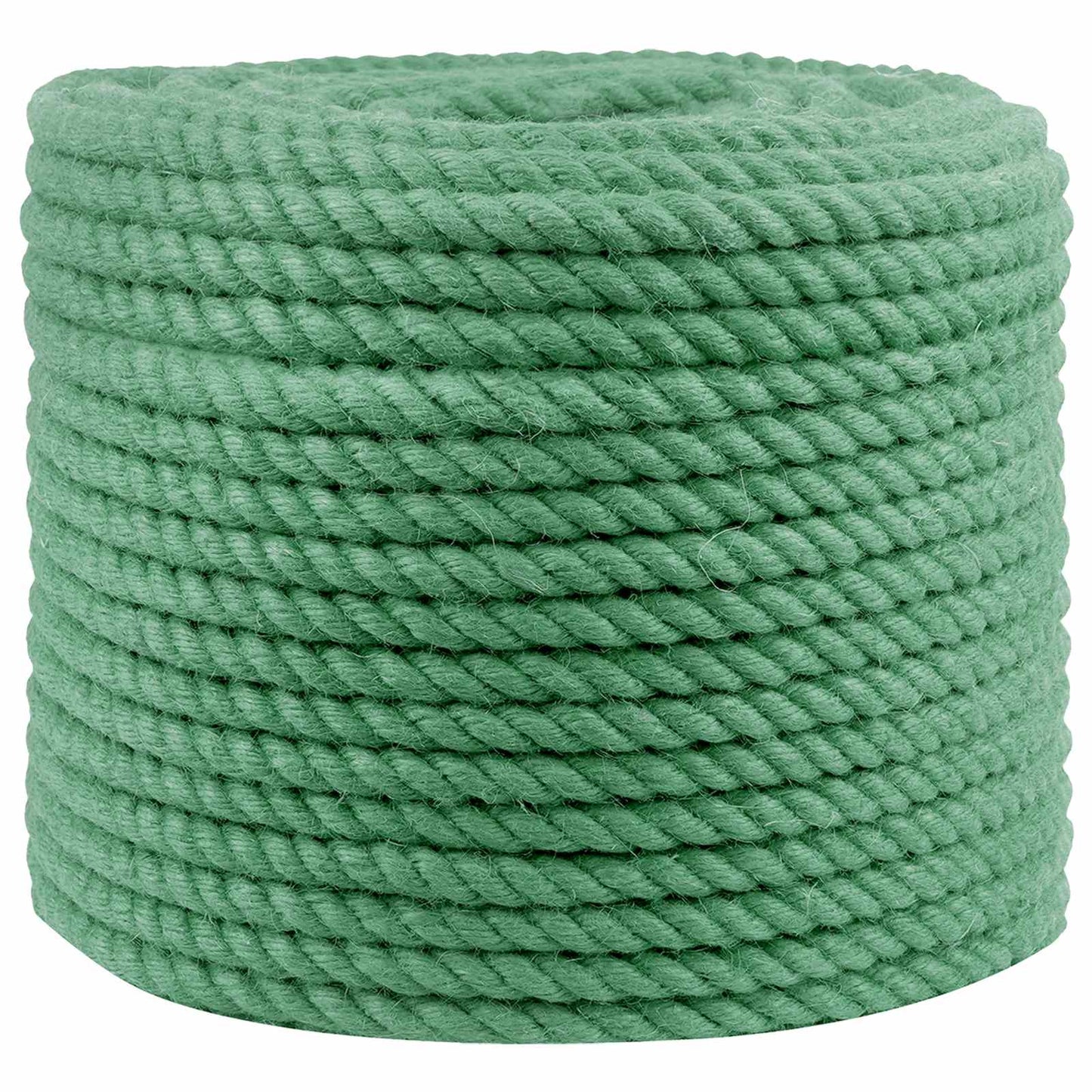 vidaXL Jute Rope 10 mm Green 100% Tossa jute 2