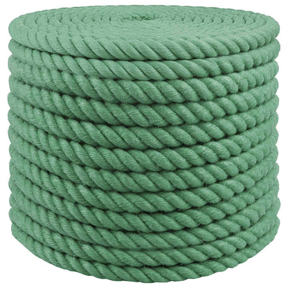 vidaXL Jute Rope 24 mm Green 100% Tossa jute 2