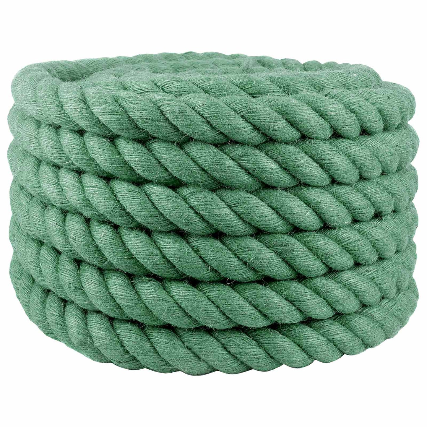 vidaXL Jute Rope 36 mm Green 100% Tossa jute 2