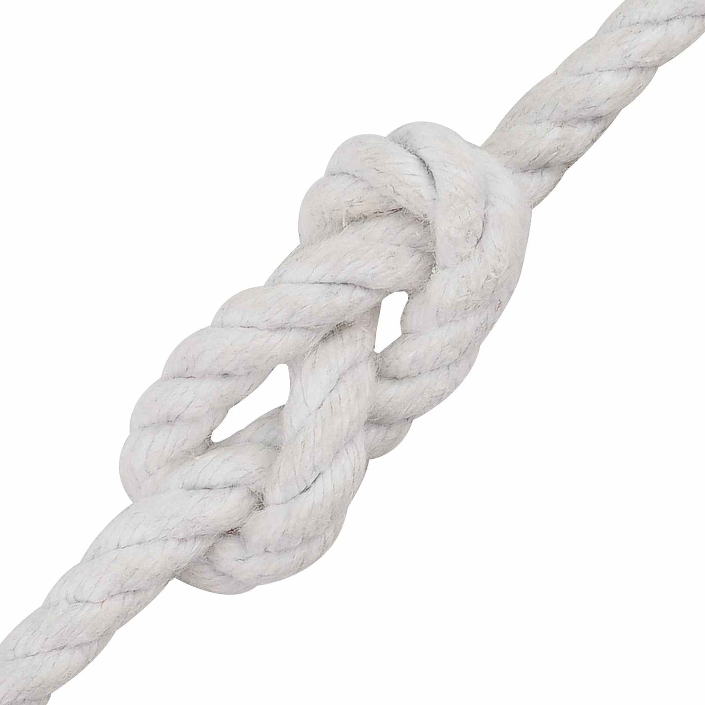 vidaXL Cotton Rope 6 mm 250 m White 100% Cotton 4
