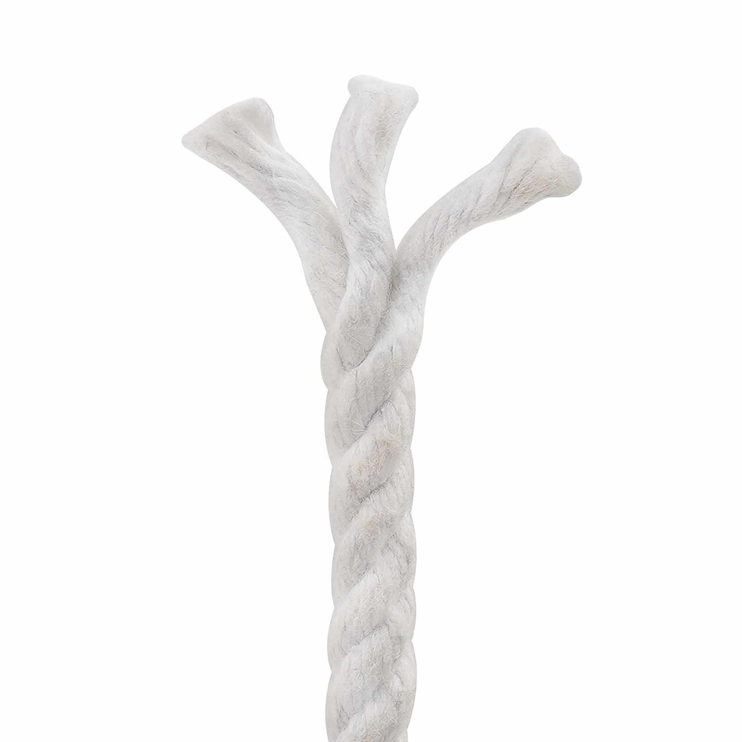 vidaXL Cotton Rope 6 mm 250 m White 100% Cotton 5