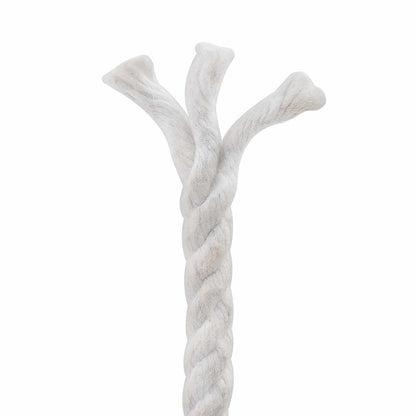 vidaXL Cotton Rope 6 mm 250 m White 100% Cotton 5