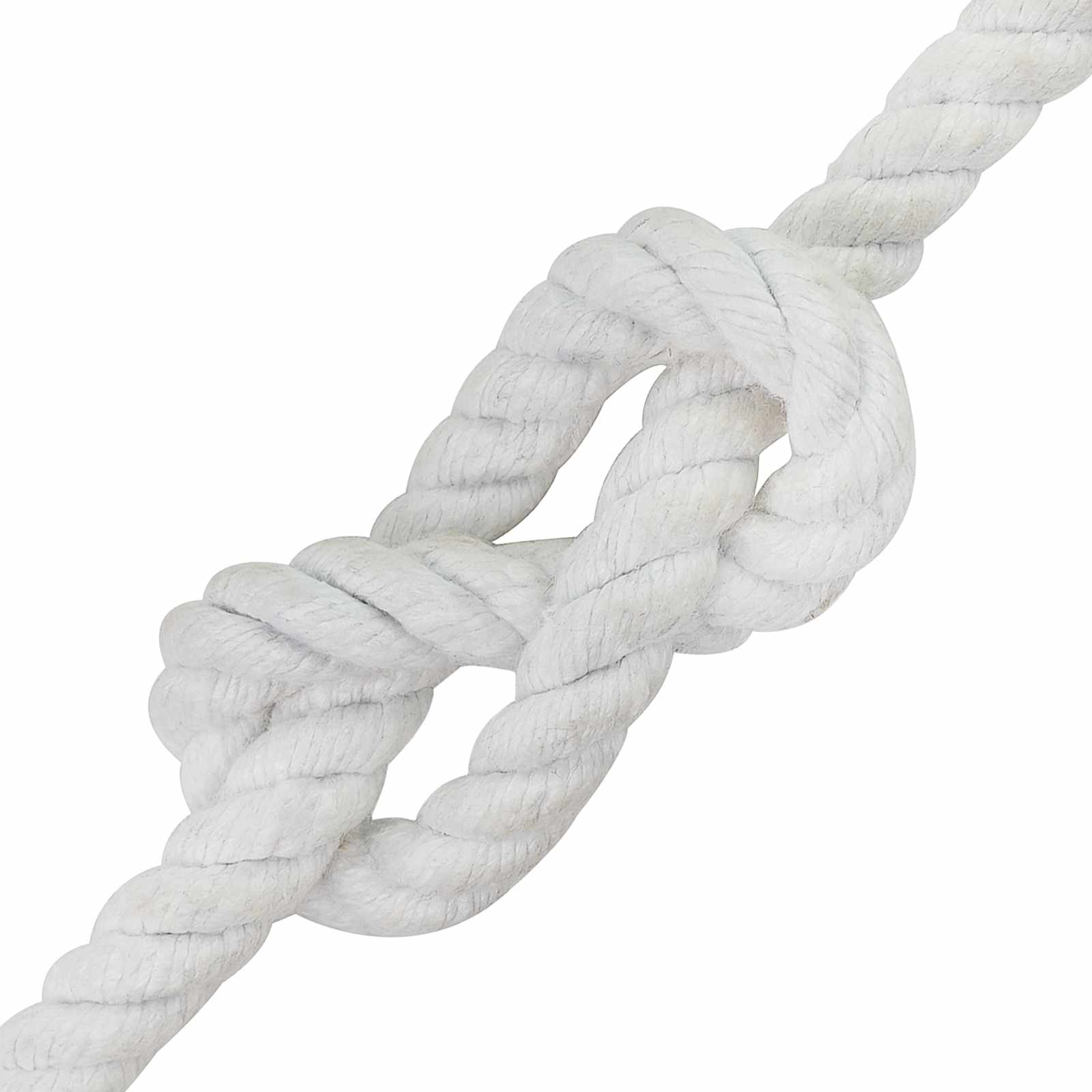 vidaXL Cotton Rope 10 mm 100 m White 100% Cotton 4
