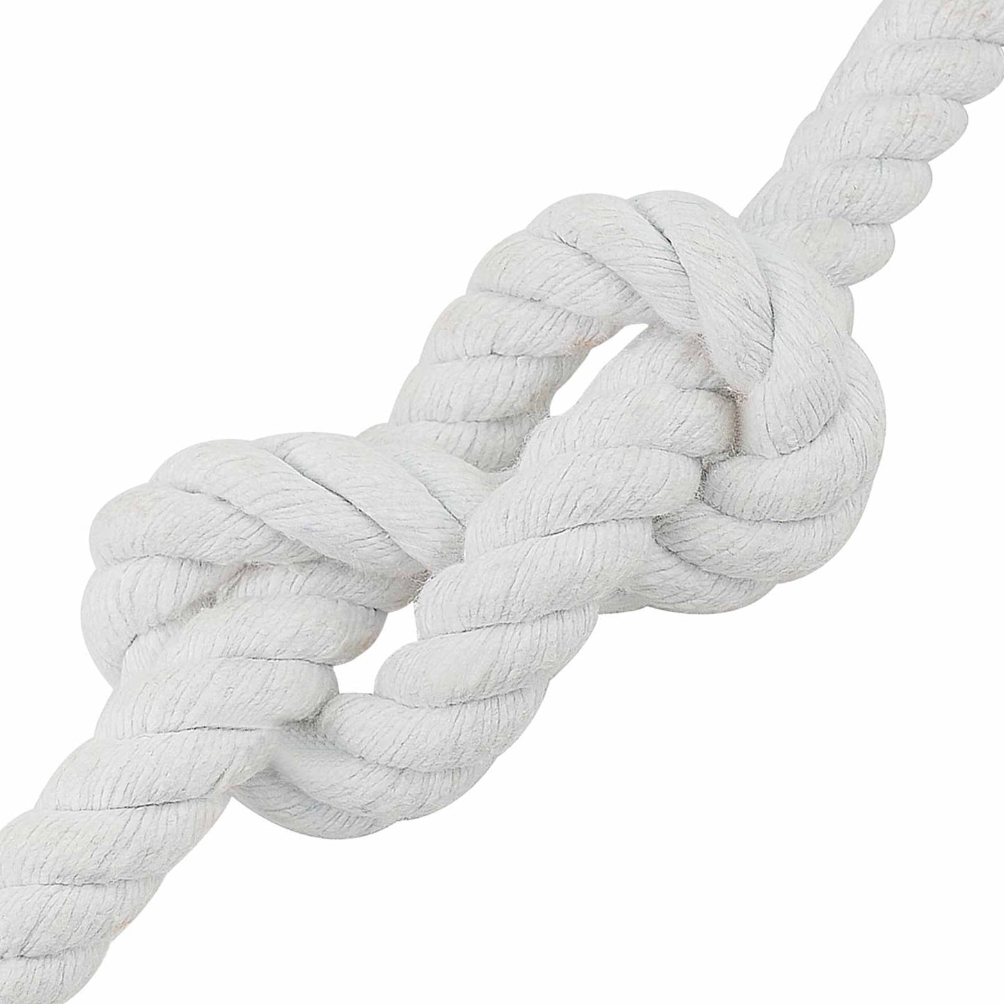 vidaXL Cotton Rope 16 mm 50 m White 100% Cotton 4