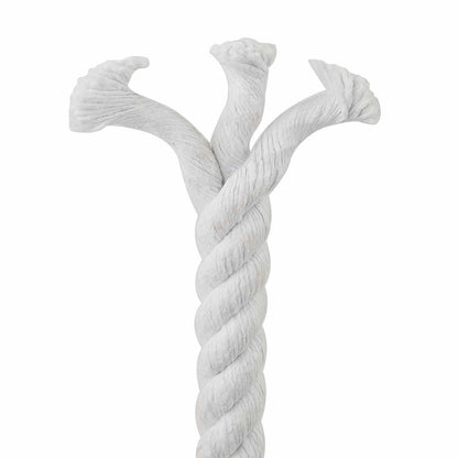 vidaXL Cotton Rope 16 mm 50 m White 100% Cotton 5
