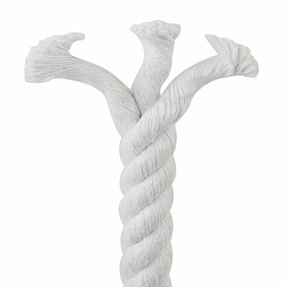 vidaXL Cotton Rope 24 mm 25 m White 100% Cotton 5