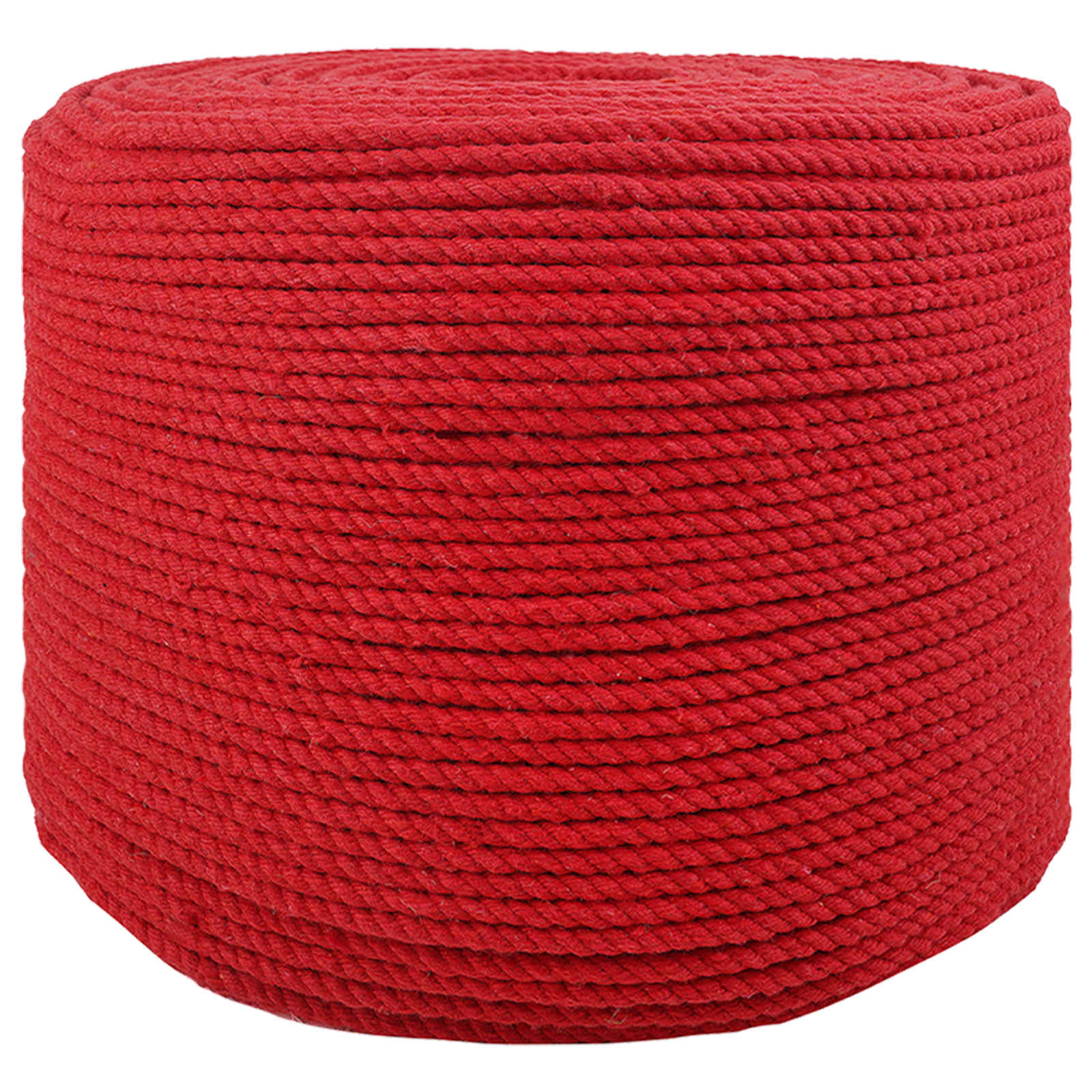 vidaXL Cotton Rope 6 mm 250 m Red 100% Cotton 2