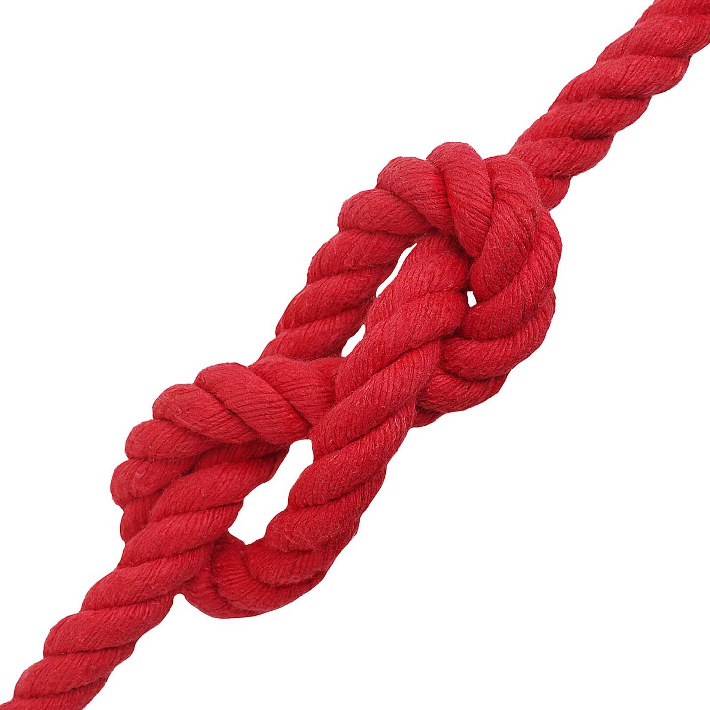 vidaXL Cotton Rope 16 mm 50 m Red 100% Cotton 4