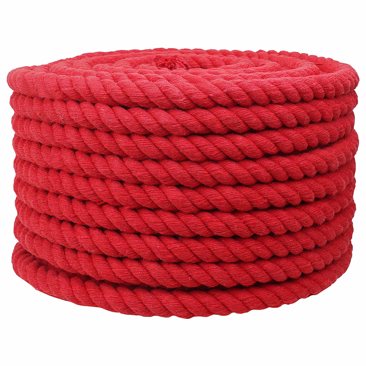 vidaXL Cotton Rope 16 mm 50 m Red 100% Cotton 2