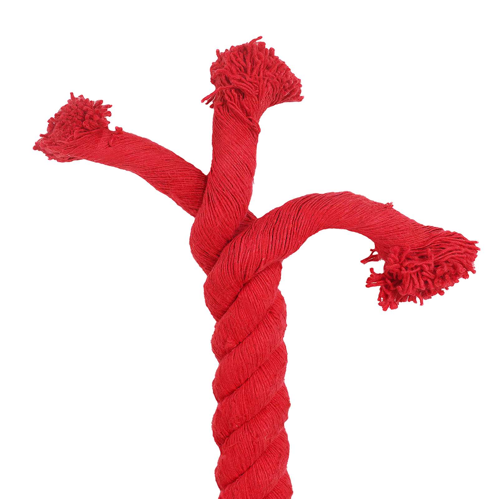 vidaXL Cotton Rope 50 mm 5 m Red 100% Cotton 5