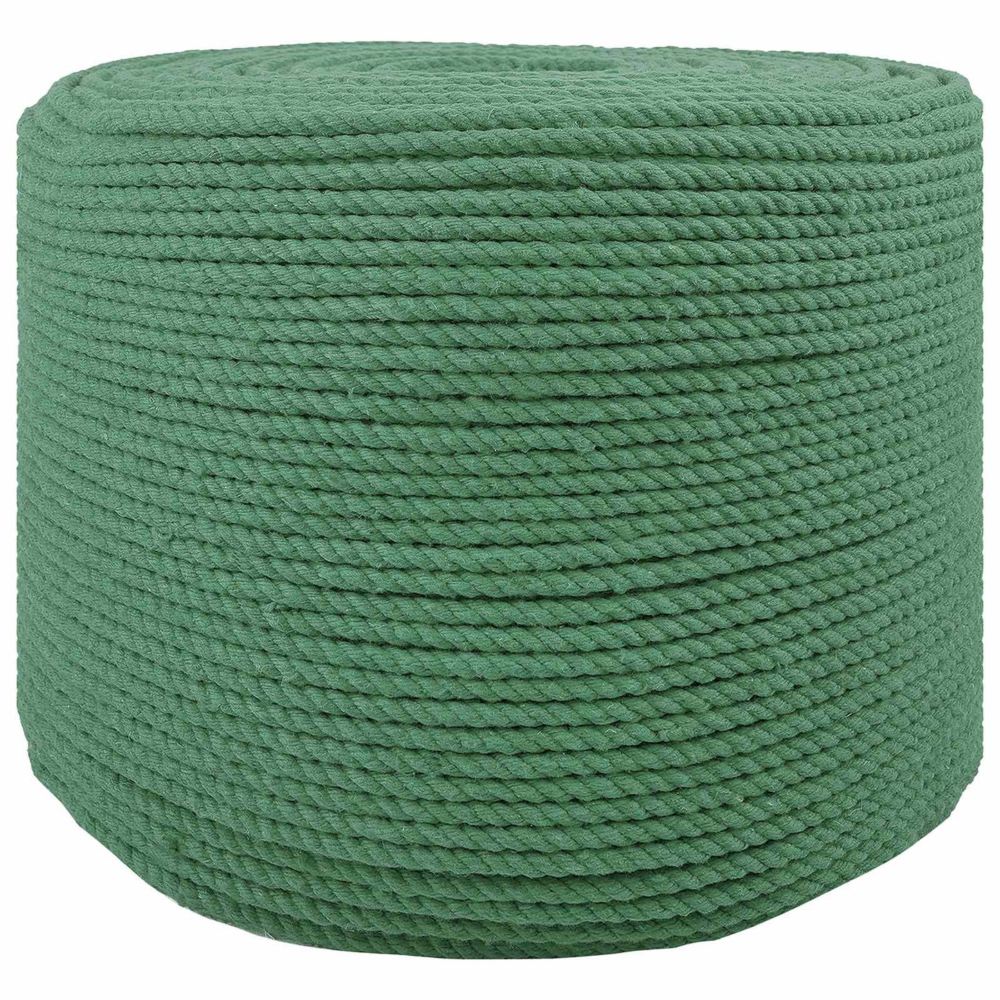 vidaXL Cotton Twine 4 mm 500 m Green 100% Cotton 2
