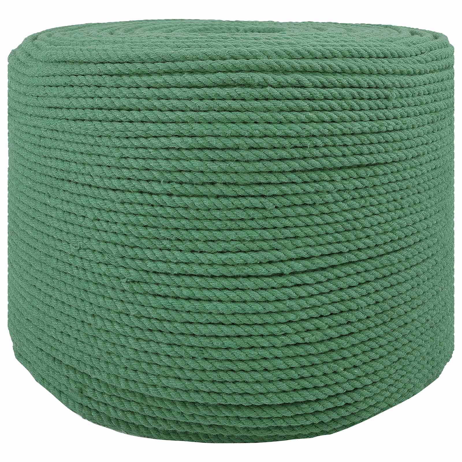vidaXL Cotton Twine 4 mm 500 m Green 100% Cotton 2