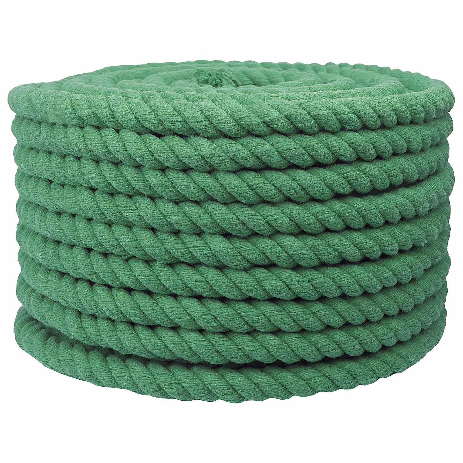 vidaXL Cotton Rope 20 mm 25 m Green 100% Cotton 2