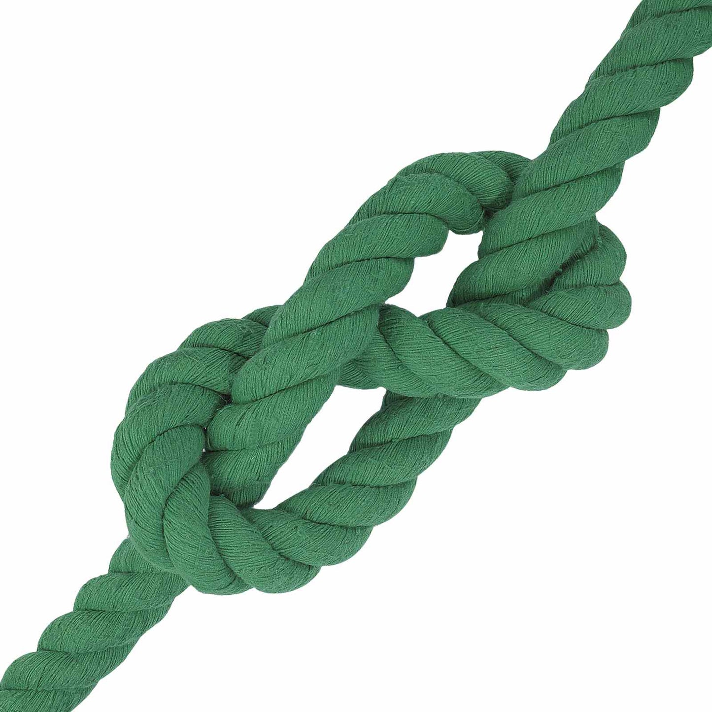 vidaXL Cotton Rope 36 mm 10 m Green 100% Cotton 4