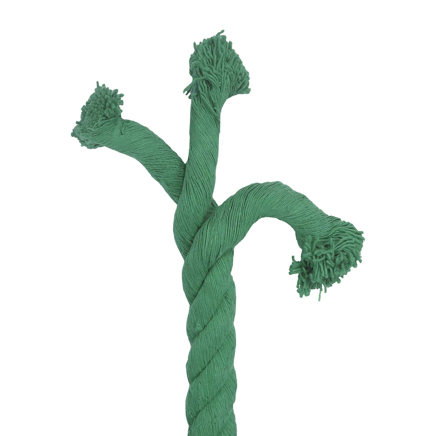 vidaXL Cotton Rope 36 mm 10 m Green 100% Cotton 5