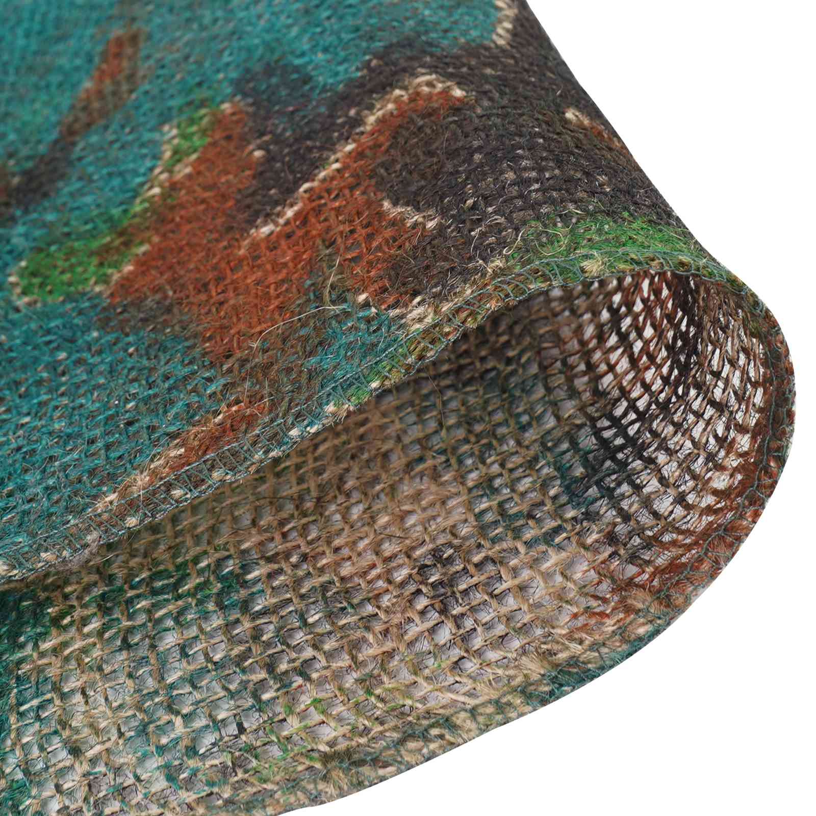 vidaXL Jute Roll 25 x 10000 cm Camouflage 5