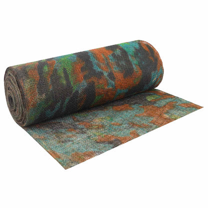 vidaXL Jute Roll 100 x 2500 cm Camouflage 2