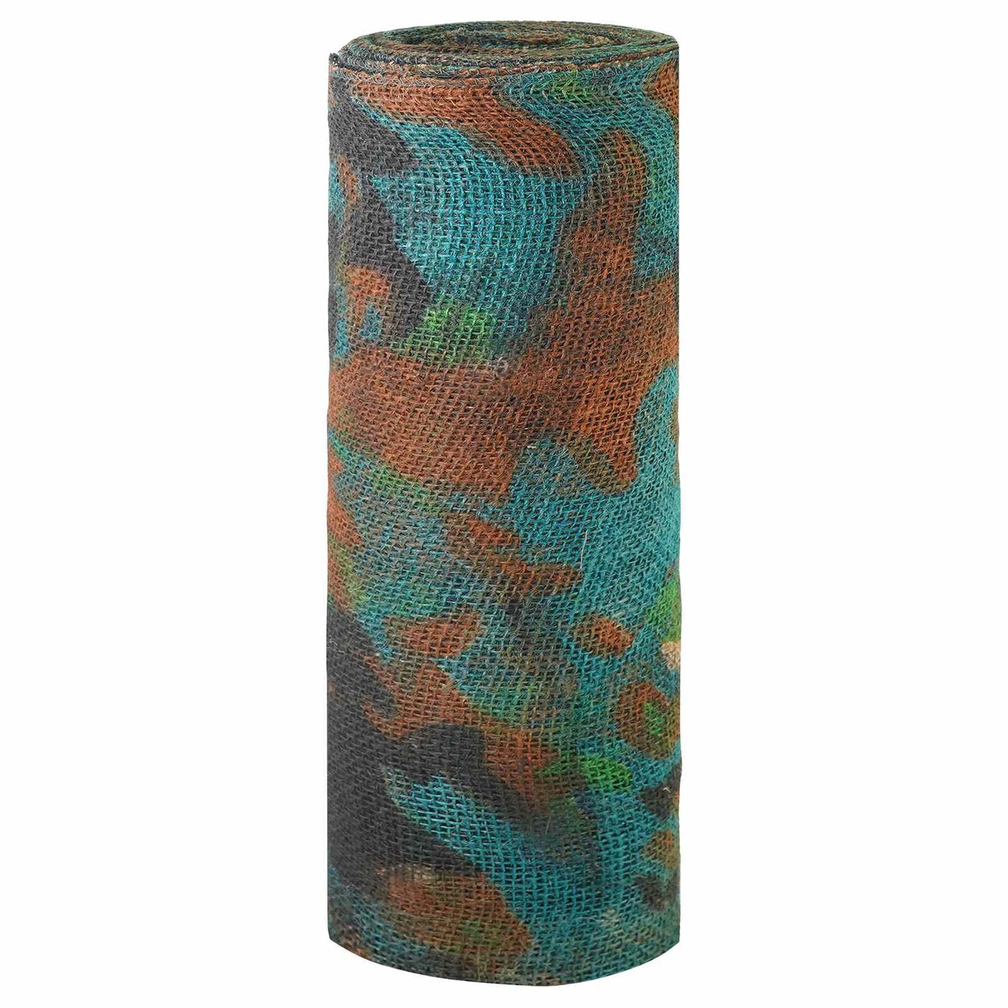 vidaXL Jute Roll 200 x 1000 cm Camouflage 3