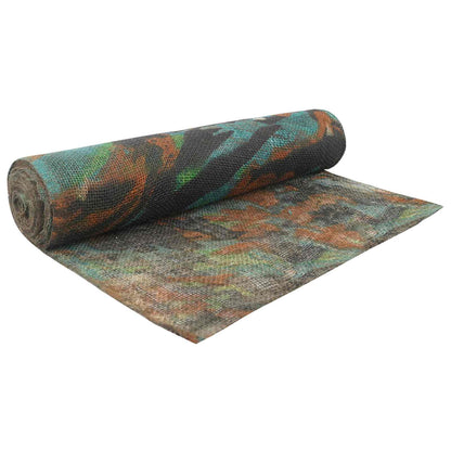 vidaXL Jute Roll 100 x 1500 cm Camouflage 2