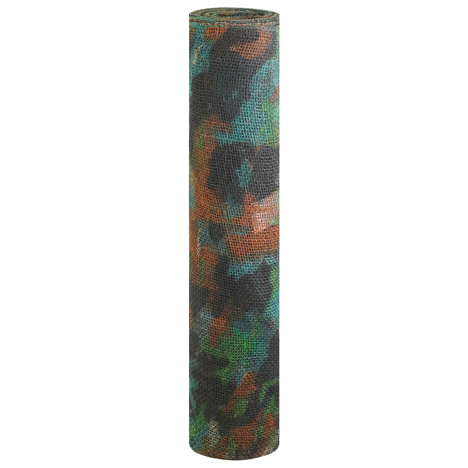 vidaXL Jute Roll 100 x 1500 cm Camouflage 3