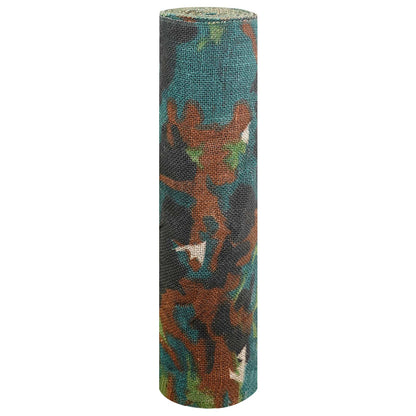 vidaXL Jute Roll 160 x 1000 cm Camouflage 3