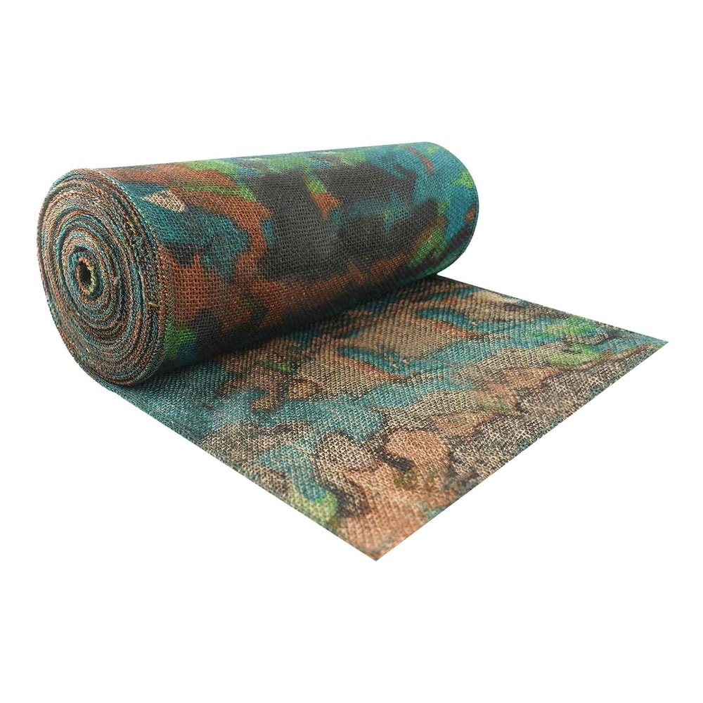 Garden Jute Netting 100% Tossa Jute 280 gsm Camouflage 160 cm – 200 cm 200 cm x 10 m