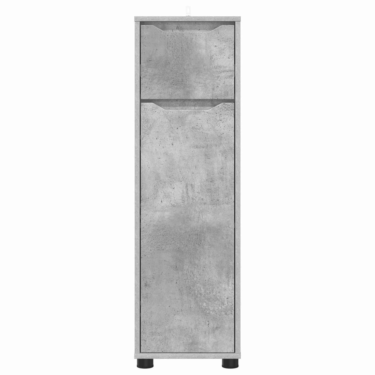 vidaXL Bathroom Cabinet Concrete Grey 30.5 x 30 x 101 cm 6