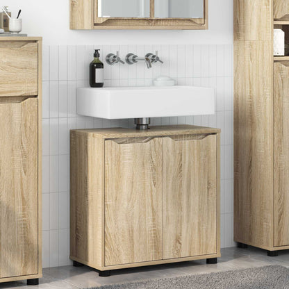 Bathroom Basin Cabinet 60 x 30 x 60 cm Sonoma oak