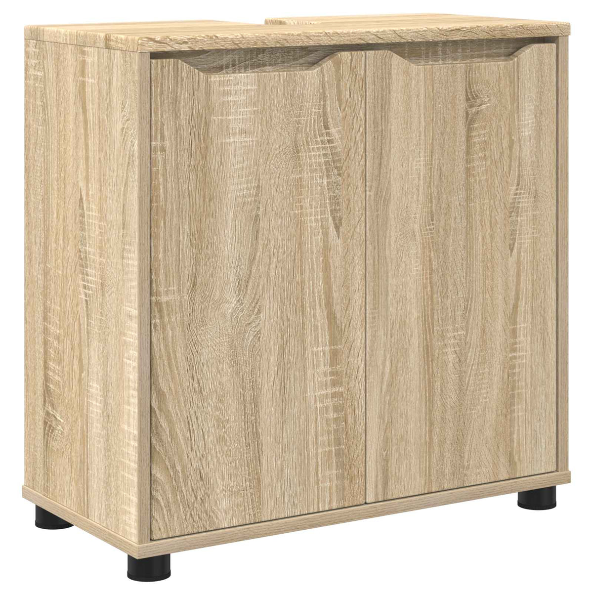 Bathroom Basin Cabinet 60 x 30 x 60 cm Sonoma oak