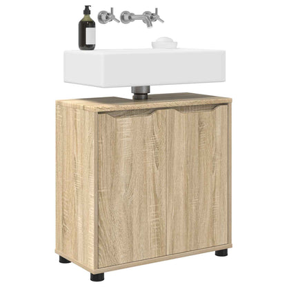 Bathroom Basin Cabinet 60 x 30 x 60 cm Sonoma oak