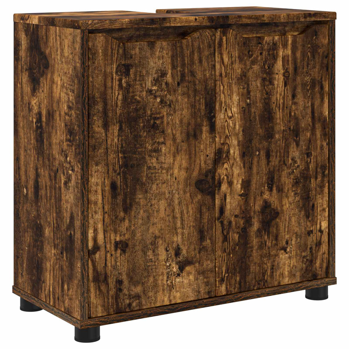 Bathroom Basin Cabinet 60 x 30 x 60 cm Smoked oak