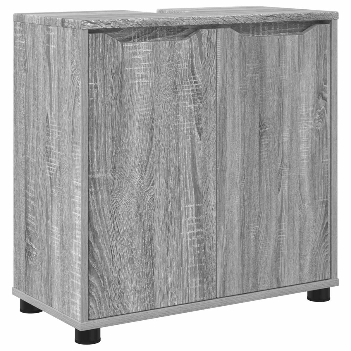 Bathroom Basin Cabinet 60 x 30 x 60 cm Grey sonoma