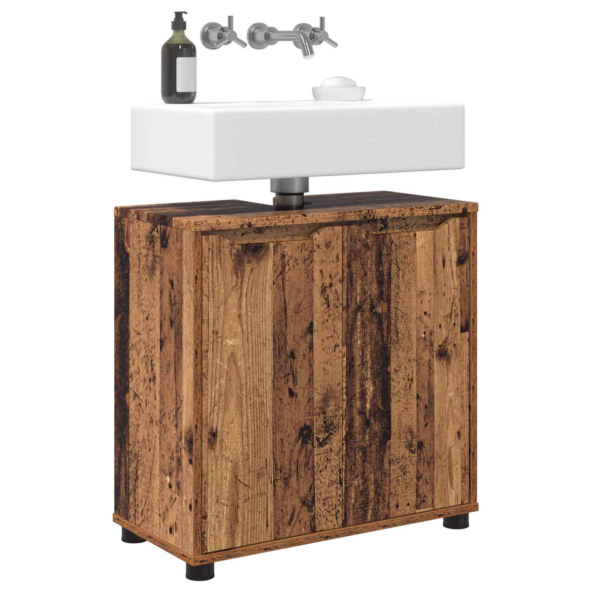 Bathroom Basin Cabinet 60 x 30 x 60 cm Old wood