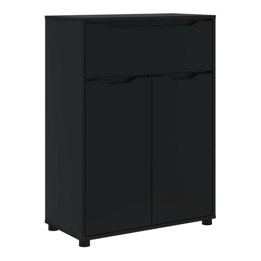 Bathroom Cabinet 72.5 x 36.5 x 100 cm Black