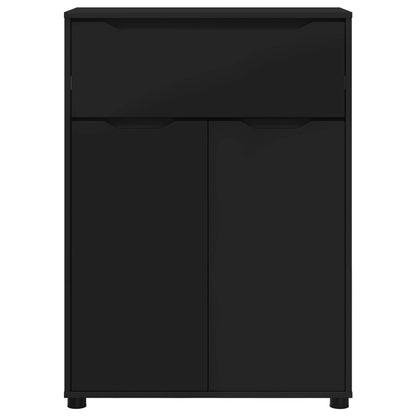 Bathroom Cabinet 72.5 x 36.5 x 100 cm Black