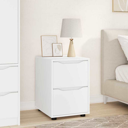vidaXL Storage Cabinet 40 x 48 x 57 cm Engineered Wood White 1