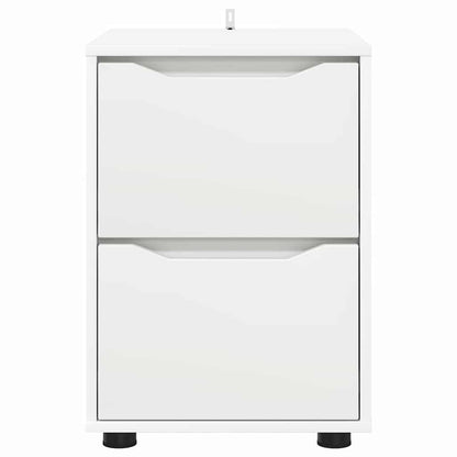 vidaXL Storage Cabinet 40 x 48 x 57 cm Engineered Wood White 6