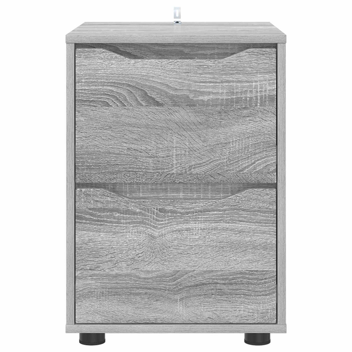 vidaXL Storage Cabinet 40 x 48 x 57 cm Engineered Wood Grey Sonoma 6