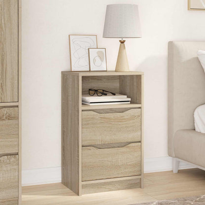 vidaXL Bedside Table Sonoma Oak 40 x 30 x 467 cm Engineered Wood 1