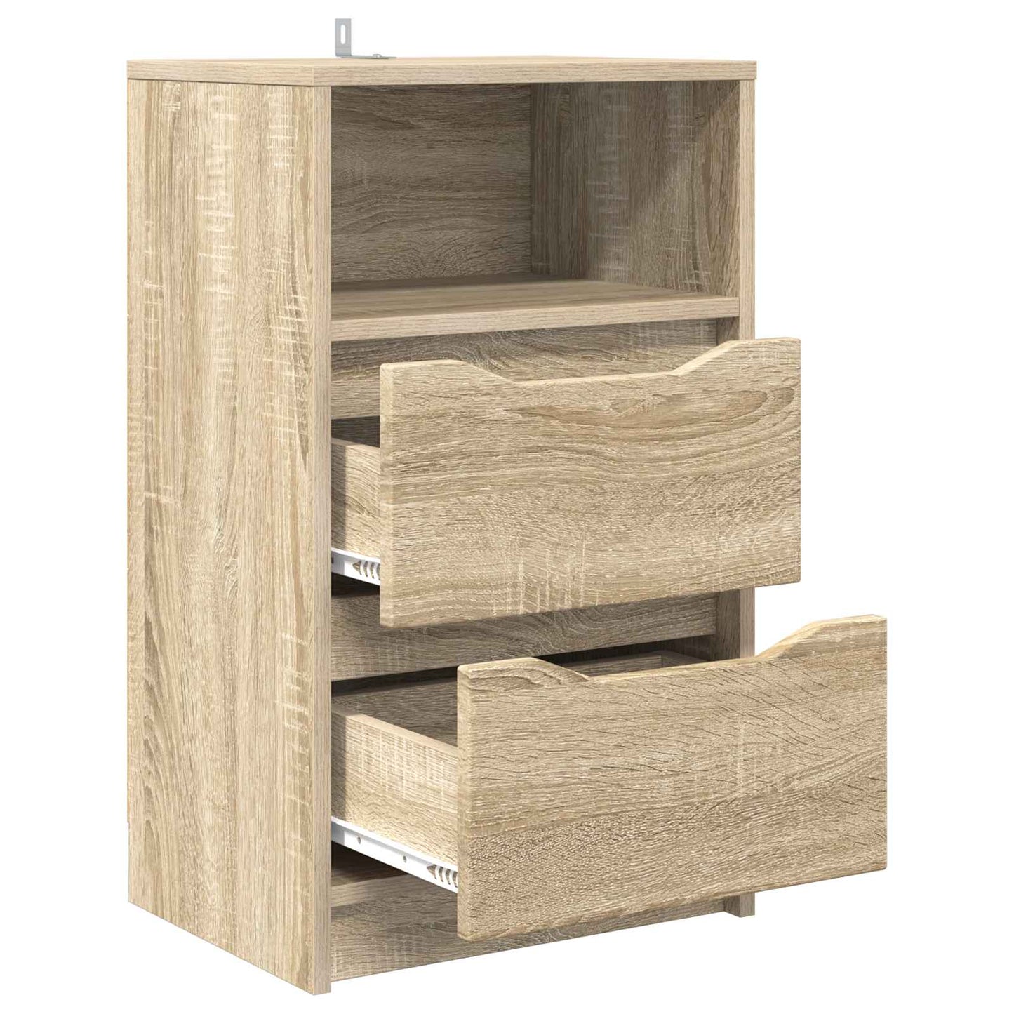 vidaXL Bedside Table Sonoma Oak 40 x 30 x 467 cm Engineered Wood 5
