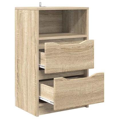 vidaXL Bedside Table Sonoma Oak 40 x 30 x 467 cm Engineered Wood 5