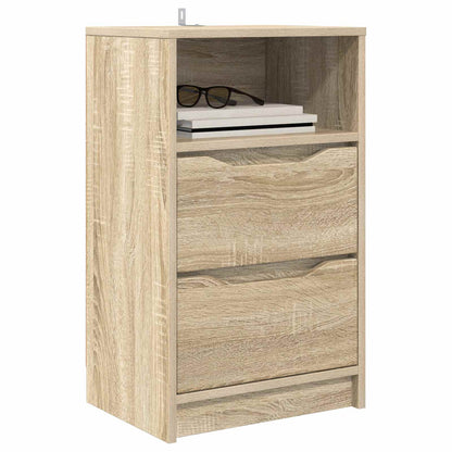 vidaXL Bedside Table Sonoma Oak 40 x 30 x 467 cm Engineered Wood 3