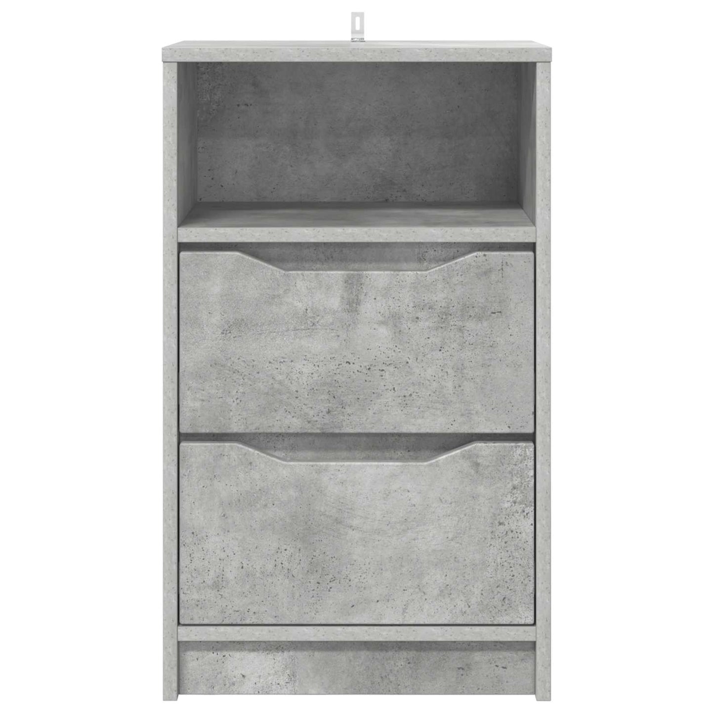 vidaXL Bedside Table Concrete Grey 40 x 30 x 467 cm Engineered Wood 6