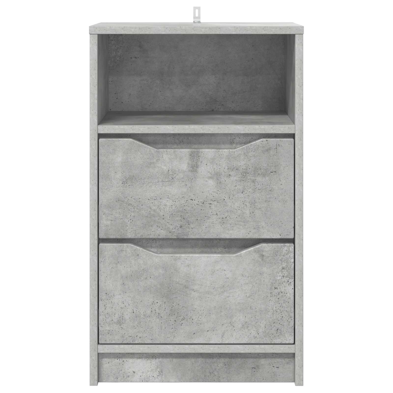 vidaXL Bedside Table Concrete Grey 40 x 30 x 467 cm Engineered Wood 6